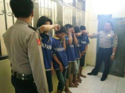 Reserse Narkoba Polres Pasuruan Ringkus 5 Orang Penyalahguna Narkoba.