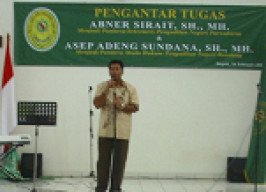 PN Depok Lepas Sambut Dua Panitera