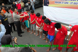 Sebulan Tim Anti Bandit Tangkap 16 Tersangka dan Ungkap 22 Kasus