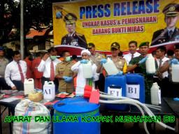 Polres Bondowoso Berhasil Ungkap Puluhan Kasus Kejahatan Selama 1 Bulan.