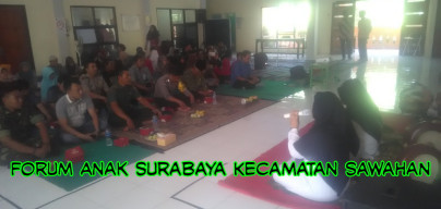 Forum Anak Surabaya Kec. Sawahan Peringati Sumpah Pemuda Bersama 3 Pilar.
