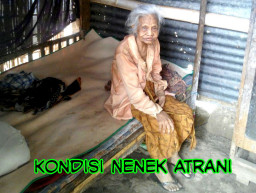 Nenek Atrani Kondisinya Memprihatinkan, Pemerintah Bondowoso Gagal Tekan Angka Kemiskinan.