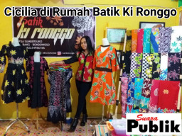 Batik Ki Ronggo Karya Cicilia Eka Putri Tembus Pasaran Antar Pulau.