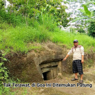 Situs Goa di Desa Karangsengon Tak Terawat Dan Memprihatinkan.