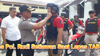 Kapolrestabes Surabaya Terjunkan Tim Anti Bandit di Perumahan dan Mall.