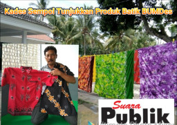 Produk Batik Desa Sempol Prajekan Bondowoso, Diminati Banyak Kalangan