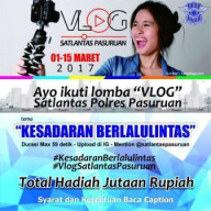 Lagi Lagi Akp Mellysa Amalia Buat Terobosan, Adakan Lomba Video Blog Kesadaran Berlalulintas. 