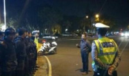 GELAR RAZIA CIPTA KONDISI, PERSONEL GABUNGAN POLRES BONDOWOSO BERHASIL AMANKAN SEPEDA MOTOR PROTOLAN