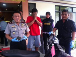 Rayu Wanita Via Medsos, Belasan Motor Dibawa Kabur, Rudiyanto di Sel 