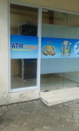 Anjungan Tunai Mandiri(ATM) Milik Dispenda Pasuruan Tidak Berfungsi.