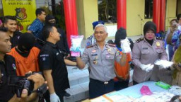 Polrestabes Surabaya Berhasil Mengamankan 5010 Butir Inex 