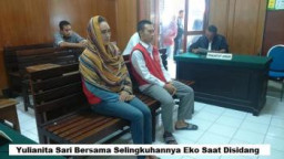Pasangan Selingkuh Yang Kuras ATM Suami di Hukum 8 Bulan Menangis Minta Diringankan