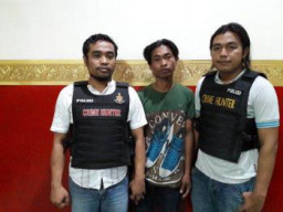 Buron 5 Bulan, Rianto Penganiaya Tetangga Akhirnya di Bekuk Polisi.