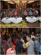 Kapolres Gresik Hadiri Perayaan Natal Bersama Umat Kristen dan Katolik di Gresik