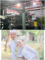 Janji Suci Hafit dan Siti Anjar Laraswati, Dimeriahkan OM Sekar Muda dari Gresik