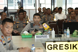Divkum Polri Beri Penyuluhan Hukum di Polres Gresik