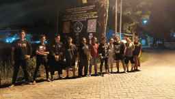 Rukun, 3 Perguruan Silat di Desa Bulang Kulon Pasang Banner Ucapan Puasa dan Idul Fitri