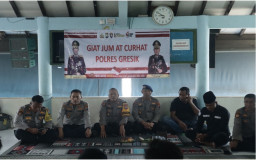 Jumat Curhat Kamtibmas, Polres Gresik Dengar Keluhan Warga Mentoko Kroman
