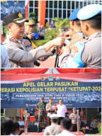 Polres Gresik Gelar Pasukan Operasi Ketupat Semeru 2024, Siapkan 4 Pospam dan Posyan Bunder