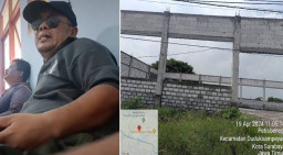 Empat Tahun Pembangunan GOR Mangkrak, Dikonfirmasi Wartawan, Kades Petisbenem Mencak-mencak