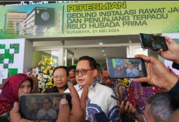 Pj Gubernur Adhy Karyono Resmikan Gedung IRJ dan Penunjang Terpadu RSUD Husada Prima