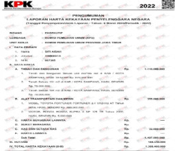Lima Deretan Harta Kekayaan Anggota KPU Sampang 2019-2024, Siti Aisah dan Taufiq Rizqon Paling Kaya