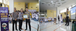 Police Goes to School di SMA Muhammadiyah 1 Gresik, Tanamkan Kesadaran Tertib Lalu Lintas Sejak Dini