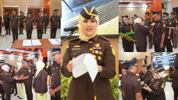 Kajati Jatim Lantik 14 Kajari di Surabaya