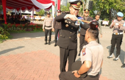51 Personel Polres Gresik Naik Pangkat di Hari Ulang Tahun Bhayangkara ke-78