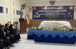 Puluhan Warga Baru PSHT Cabang Sampang Gelar Pengesahan Warga Tingkat Satu