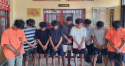 Polisi Tangkap 9 Pelaku Penganiayaan Remaja hingga Meninggal Di Wilayah Kanor Bojonegoro