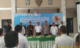 Tim Saber Pungli Gresik Gelar Sosialisasi Pencegahan Tindak Pidana Korupsi di Duduksampeyan