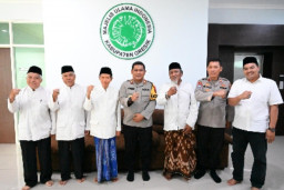 Perkuat Kamtibmas, Kapolres Gresik Silaturahmi ke Kantor MUI
