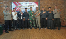 Polsek Manyar Jalin Kemitraan dengan Perguruan Silat melalui Cangkrukan Kamtibmas