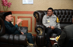 Kapolres Gresik Silaturahmi bersama DPRD Gresik Perkuat Kamtibmas