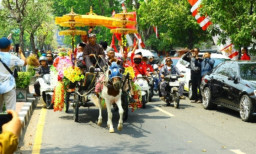 Polres Gresik Gelar Pengamanan Pendaftaran Bacabup dan Bacawabup di Pilkada Gresik 2024