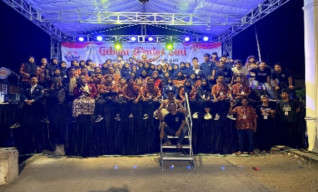 Momentum HUT RI ke-79, Karang Taruna Sayuk Rukun Mojolebak Gelar Pentas Seni