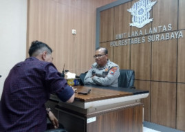 Terkait Tabrak Tewas Warga Ponorogo, Kanit Laka Lantas Polrestabes Surabaya Minta Waktu Periksa Berkasnya
