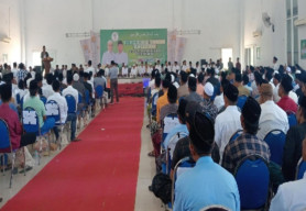 Pengukuhan Tim Mandat Paslon Cabup - Cawabup Sampang Nomor Urut 1 di Kecamatan Banyuates