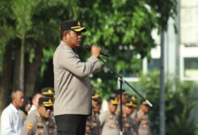 Kapolres Gresik Memberikan Apresiasi Kepada Seluruh Personil Dalam Menjaga Kamtibmas Selama Pilkada 2024