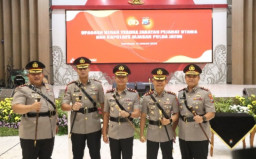 Sertijab Kapolres Gresik Resmi Beralih, AKBP Arief Kurniawan Diganti AKBP Rovan Richard Mahenu