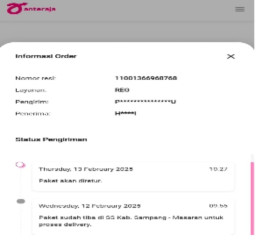 Pesanan Direturn Tanpa Konfirmasi, Konsumen Kecam Pelayanan Ekspedisi Anteraja di Banyuates