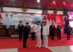 DPRD Sampang Gelar Rapat Paripurna dan Sertijab Bupati - Wabup Terpilih Periode 2025-2030