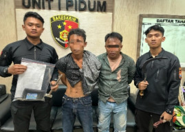 Maling Motor Asal Madura Berhasil di Tangkap Tim Kalamunyeng Polres Gresik