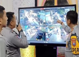 Kapolres Gresik Terus Pantau Arus Mudik Lebaran, Pastikan Kelancaran dan Keamanan Para Pemudik