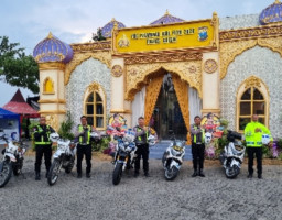 Pastikan Kelancaran dan Kenyamanan Pengendara, Satlantas Polres Gresik Patroli Jalur Blackspot dan Troublespot