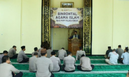 Polres Gresik Gelar Binrohtal, Pupuk Keimanan Personel dalam Menjalankan Tugas