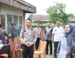 Tekan Angka Kecelakaan Lalu Lintas di Jalan Raya, Satlantas Polres Gresik Gelar Do'a Bersama