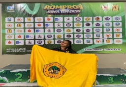 Triana Marta, Mahasiswi Untag Asal Sampang Persembahkan Medali Perak di Ajang Pomprov Jatim 2025