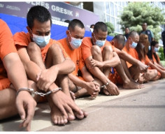 Sembilan Tersangka di Tangkap, Ratusan Gram Sabu dan 171 Butir Inex Diamankan Polisi